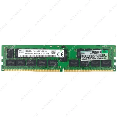 Hynix 16GB DDR4-2400 PC4-19200 2Rx4 ECC RDIMM Server Memory RAM HMA42GR7BJR4N-UH - Image 1 of 2