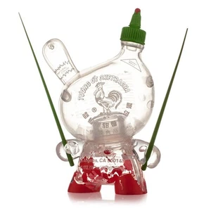 SKETRACHA 3" DUNNY EMPTY CLEAR VERSION DESIGNER VINYL MINI FIGURE KIDROBOT - Picture 1 of 1
