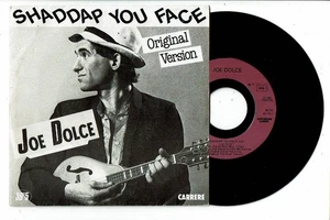 Joe Dolce Vinyl 45 RPM 7 " Shaddap You Face Original Version Carrere 49732,Vgc,= - Picture 1 of 2
