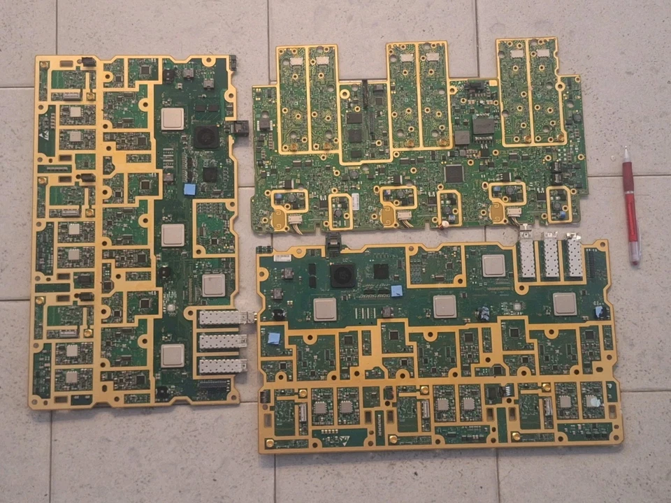 LOTTO 3 SCHEDE ELETTRONICHE RECUPERO ORO GOLD SCRAP RECOVERY ROTTAMI ALTA RESA - Immagine 1 di 4