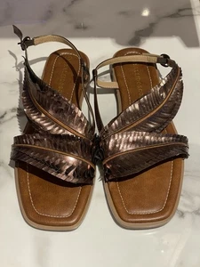 Kaleidoscope Women's Sandals, Size 7, Rust Colour Bronze - Picture 1 of 23