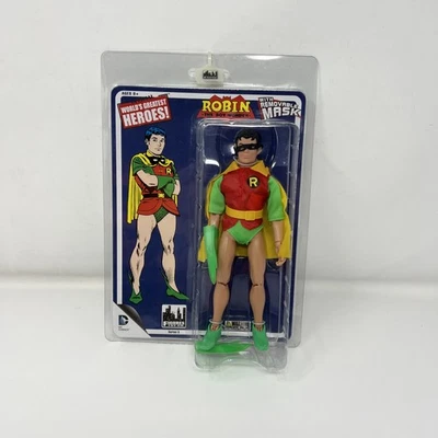 Figuras Toy Co Robin con Máscara Extraíble Oficial World's Greatest Heroes Serie 3 Foto 1 de 4
