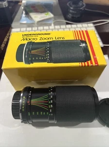 Minolta XD F4.5 Tele 80-200mm ZOOM Produced by Underground Camera new in box - Picture 1 of 7