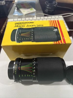 Minolta XD F4.5  Tele 80-200mm ZOOM Produced by Underground Camera new in box - Image 1 of 4