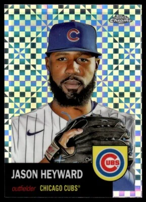 2022 TOPPS CHROME PLATINUM XFRACTOR Jason Heyward Chicago Cubs #245 - Image 1 of 2