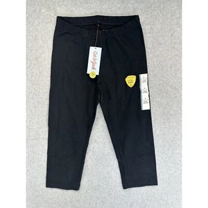 Cat & Jack Girls Capri Leggings Black Durable Knee Size L (10/12) NWT - Picture 1 of 7