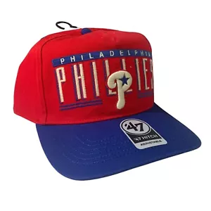Philadelphia Phillies '47 Brand Cooperstown Hitch Snapback Adjustable Hat OSFM - Picture 1 of 10