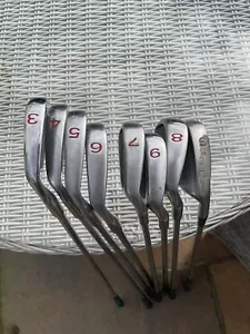 golf clubs iron set mens Bob Mann Who Dinni 3-9 Very Good Condition - Picture 1 of 4