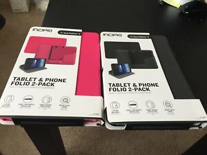 INCIPIO Tablet and Phone Folio 2-pack for the ASUS Padfone X - Black OR 