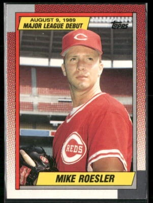 1990 Topps Major League Debut 1989 #104 Mike Roesler - Image 1 of 2