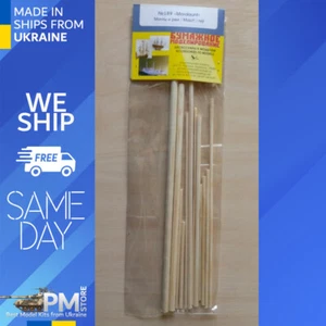 OREL 189/5 1/100 Wooden mast and sailyard Frigate HMS Mordaunt England 1681 - Picture 1 of 3