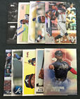 (10) OZZIE ALBIES Braves (Lot of 10 different cards w/2 Refs - various yrs)