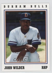 1993 Herald-Sun Durham Bulls John Wilder #18