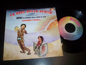Alessandro E Rossella  "La Voce Della Verità" 45giri - Meeting Music ‎– MMC 104  - Picture 1 of 1