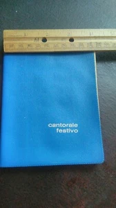 Cantorale Festivo Vintage 1966 Latein / Italienisch Heilige Andacht Liederbuch. - Bild 1 von 5