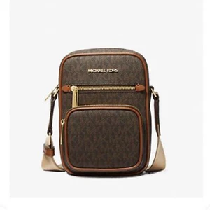Bolso Bandolera Michael Kors Jet Set Bolsillo Medio (Marrón) 35T4GTTC6B-847 - Imagen 1 de 8