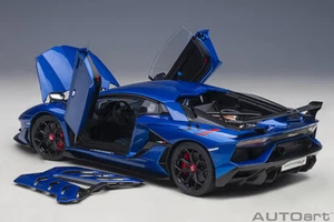 AUTOart 79174 1/18 Lamborghini Aventador Svj Blu Nethuns / Azul Metálico 1:18 - Imagen 1 de 12