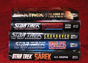 Star Trek Book Lot - Collection of 5 Hardcover Books - Picture 1 of 3