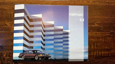 Folleto de cartera Lincoln Mark VII 1988 Foto 1 de 4