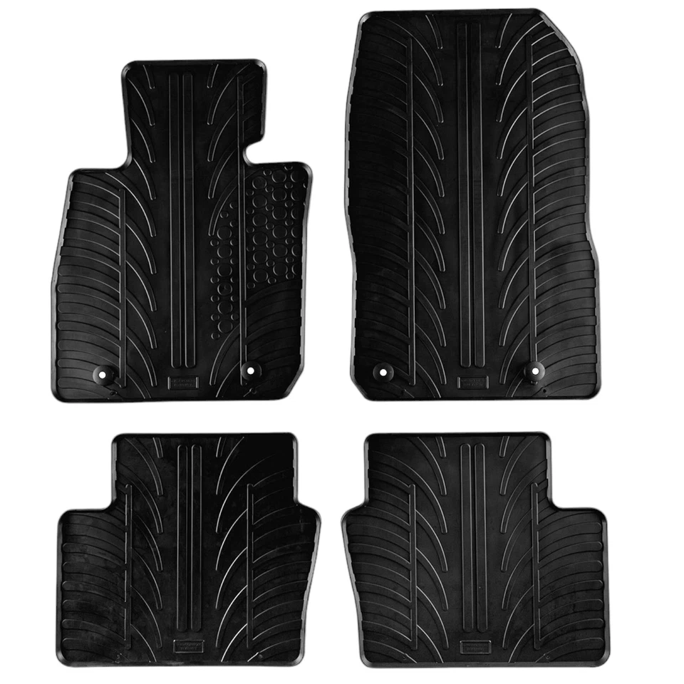 Alfombrillas de goma para coche Mazda CX-3 2015-2023 para todo tipo de clima revestimientos resistentes nuevas Foto 1 de 4