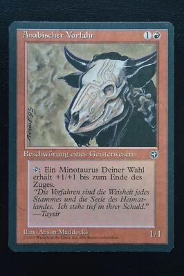 Magic The Gathering MTG ANABA ANCESTOR GERMAN Homelands NM Near Mint - Image 1 of 2
