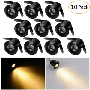 10X LED Spot Einbaustrahler Set Einbauleuchte Deckenleuchte Strahler 1W Minispot - Bild 1 von 9
