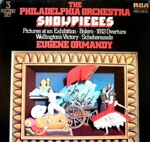 EUGENE ORMANDY WITH THE PHILDELPHIA ORCHESTRA "SHOWPIECES" PREMIUM USED 3LP (NM) - Picture 1 of 1