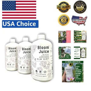 Nourishing Organic Plant Growth Elixir - 3 Bottles of 0.62 oz Liquid Fertilizer - Picture 1 of 10
