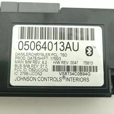 2006 CHARGER   COMM ECU 05064013AU  - Image 1 of 3