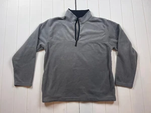 Footlocker Sweater Adult XXLarge Gray 1/4 Zip Fleece Sweatshirt Men’s - Picture 1 of 8