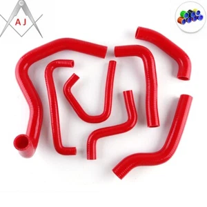 For 2007 2008 Kawasaki Ninja ZX6R ZX6 ZX600 Silicone Radiator Coolant Hose Red - Bild 1 von 9