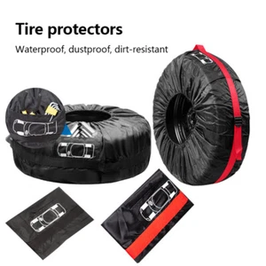 1PC Spare Tire Covers Waterproof Sun Protector Truck Car Trailer 13-18" Wheel S - Picture 1 of 13