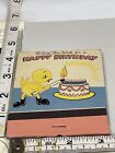 Rare Giant Feature Matchbook A Sure Fire Wish For A Happy Birthday Gmg  Unsyruck