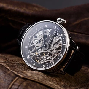 Vacheron Constantin Skeleton Men's Antique Swiss wristwatch - mechanical watch - Picture 1 of 9