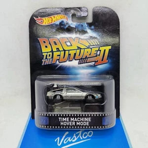 Hot Wheels Retro Entertainment Back To The Future II 2 Time Machine Hover Mode - Picture 1 of 6