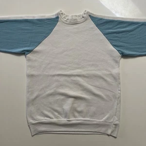 Sudadera De Colección Años 90 Marca Dodger Blanca Azul Cuello Redondo Para Hombre Pequeña - Imagen 1 de 12
