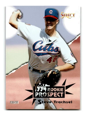 Steve Trachsel 1994 Select #389 Chicago Cubs Mint to Gem - Image 1 of 2