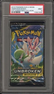 [PSA 9] Unbroken Bonds Pack - Sun & Moon Gardevoir Sylveon Foil English POKEMON - Picture 1 of 2