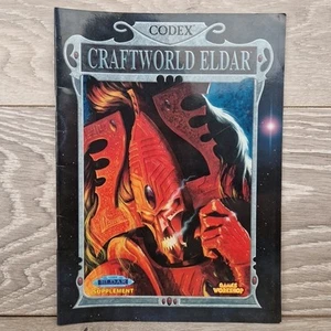 Games Workshop Warhammer 40K Craftworld Eldar Supplement CODEX Softcover Buch - Bild 1 von 7