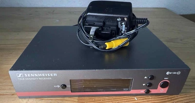 Sennheiser EM100 G3 Diversity Wireless Mic Receiver G: 566-608 MHz - Image 1 of 4