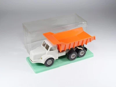 NOREV - 113 - Berliet TBO 15 Benne Carrière Basculante - Gris clair et orange - Photo 1/4