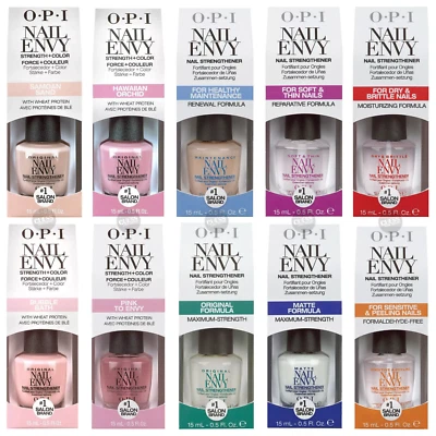 AS SHOW Fortalecedor de uñas OPI Nail Envy fórmula original fuerza máxima 15 ml