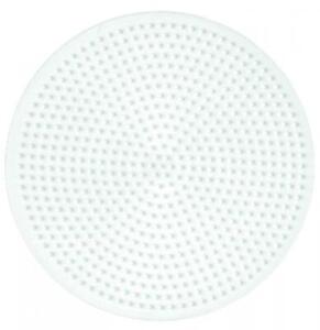 Hama Stiftplatte großer Kreis, weiß für Bügelperlen midi