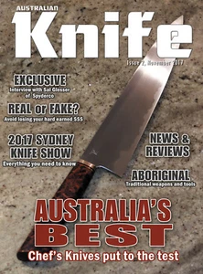 Australian Knife Magazine Edition 2 November 2017 - Picture 1 of 8