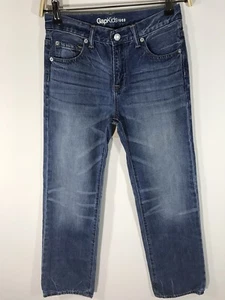 Boys GAP KIDS 1969 Original Jeans Size 12R Adjustable Waist Blue Denim - Picture 1 of 5