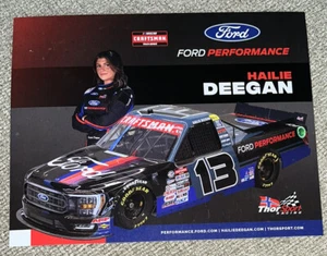 Postal Hailie Deegan 2023 Ford Performance NASCAR Truck Series Hero - Imagen 1 de 2