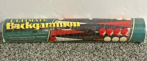 Vintage 1997 Ultimate Backgammon Game in a Tube! - by Winning Moves New/Sealed - Picture 1 of 14