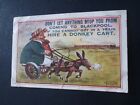 Comic George A Bamber Postcard - &quot;Don&#39;t let anything ... Blackpool ....&quot; posted