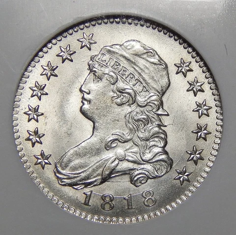 1818/5 NGC MS65 CAPPED BUST QUARTER ~ B-1 SUWANNEE RIVER COLLECTION Cover