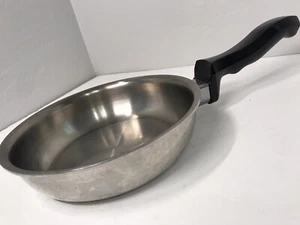 West Bend Americraft Stainless Cookware Sauté Pan 7” Skillet Frying Pan USA - Imagen 1 de 7